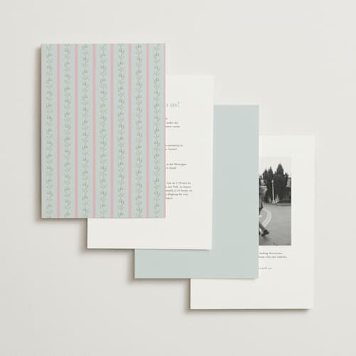 This is a hummingbird foil stamped wedding invitations with foil pressed by Claudia Orengo called castle printing on signature in standard