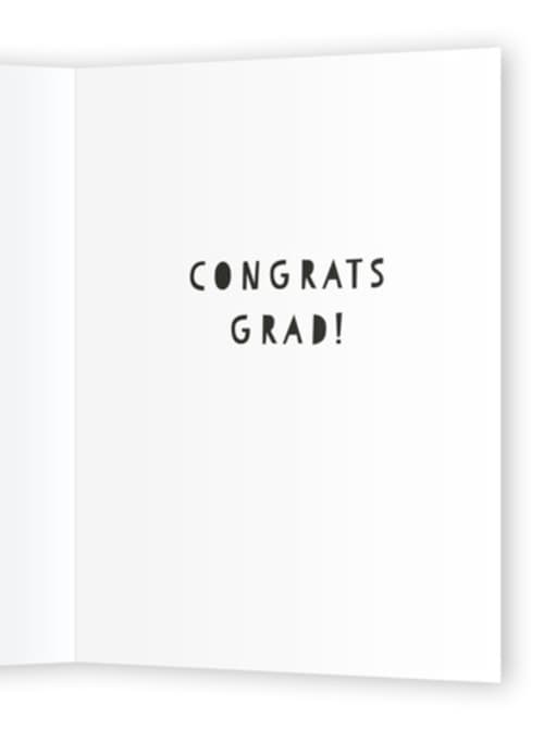 This is a ballet slipper graduation cards with standard by Lori Wemple called holy guacamole printing on signature in greeting cards