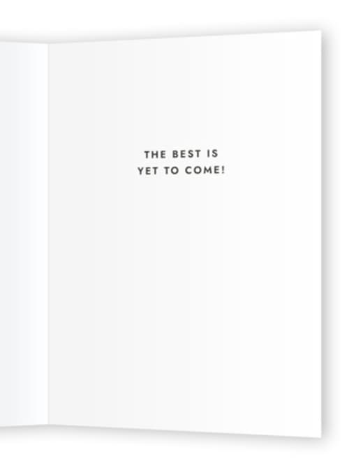 This is a rainbow graduation cards with standard by Olivia Raufman called lively letters printing on signature in greeting cards