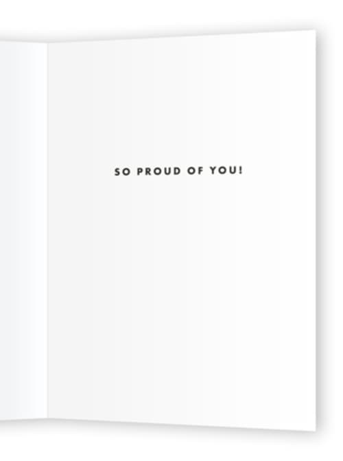 This is a butter graduation cards with standard by mo kelley called our little star printing on signature in greeting cards