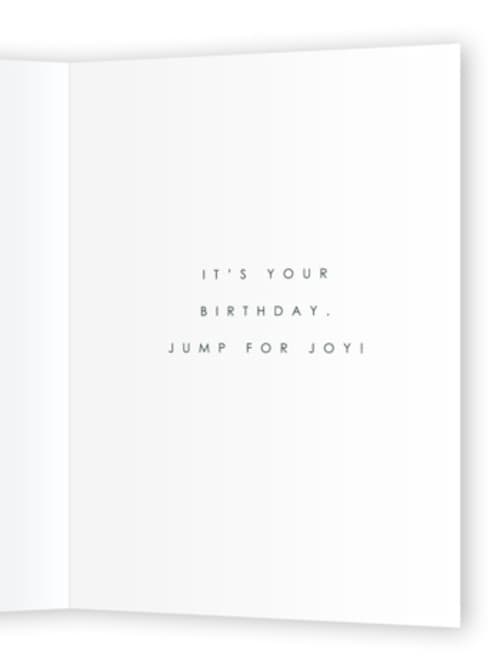 This is a butter birthday cards for kids with standard by Hannah Williams called flipping fun printing on signature in greeting cards