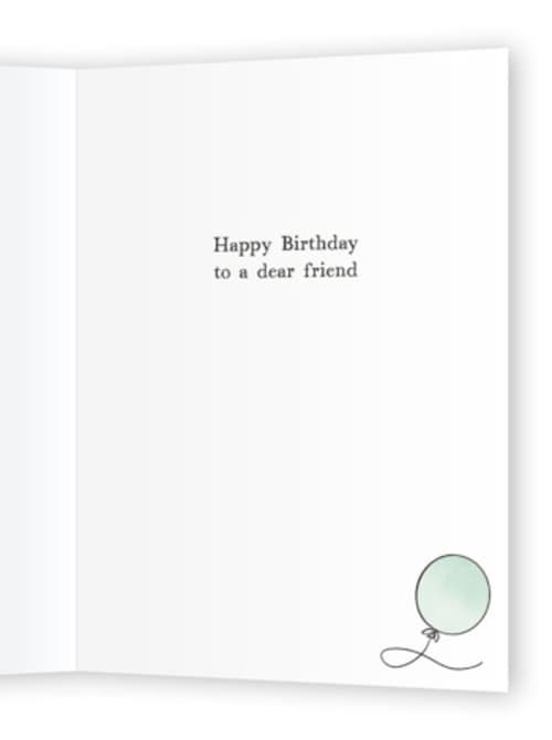 This is a apricot birthday cards for kids with standard by Becky Nimoy called disney's pooh and piglet birthday printing on signature in greeting cards