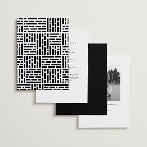 This is a pearl petite wedding invitations with standard by Owl and Toad called casual printing on signature in petite