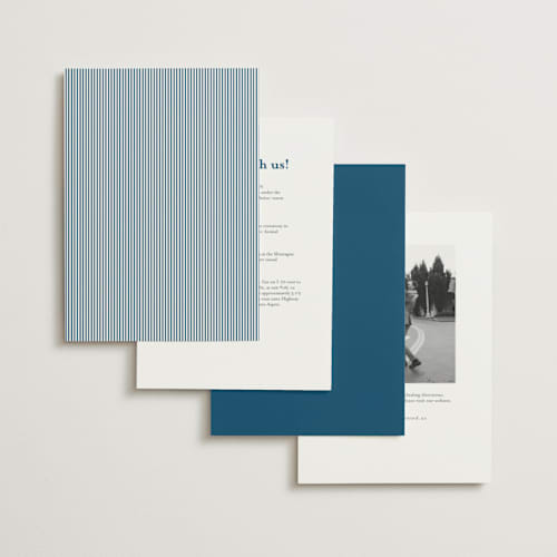 This is a ocean petite wedding invitations with standard by Kelly Schmidt called hilton printing on signature in petite