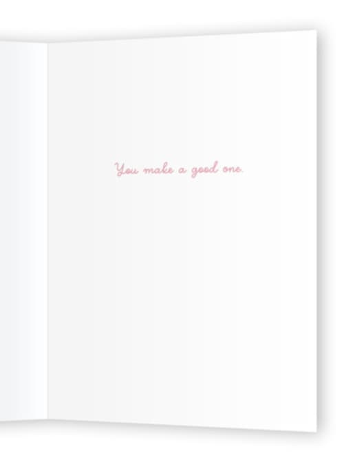 This is a taffy mothers day cards with standard by mo kelley called awe printing on signature in greeting cards