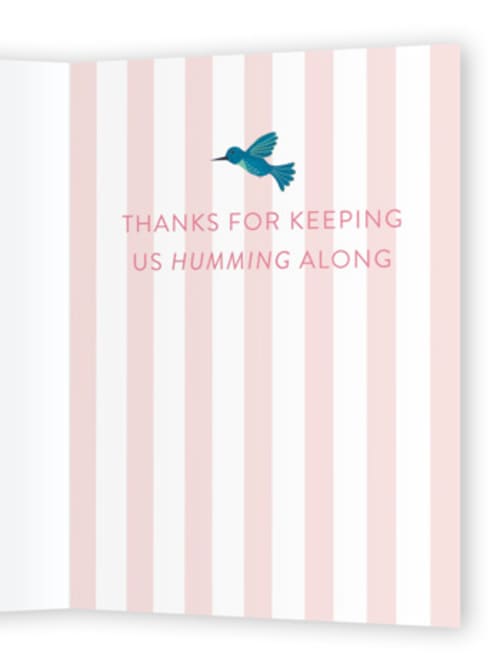 This is a bluebird mothers day cards with standard by Cindy Reynolds called flappy mother's day printing on signature in greeting cards