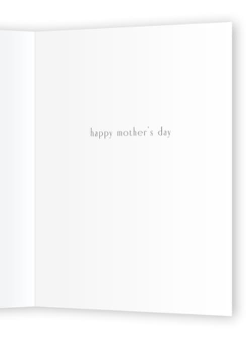 This is a blush mothers day cards with standard by Nazia Hyder called daffodil postage printing on signature in greeting cards