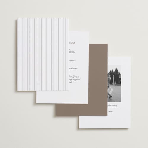 This is a natural wedding invitations with standard by Nicole Walsh called close-up printing on signature in standard