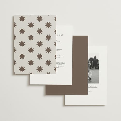 This is a chocolate wedding invitations with standard by Blustery August called cheers printing on signature in standard