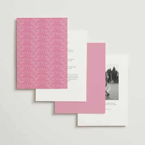 This is a noir wedding invitations with standard by Sarah Rosenthal called velvet cherry printing on signature in standard