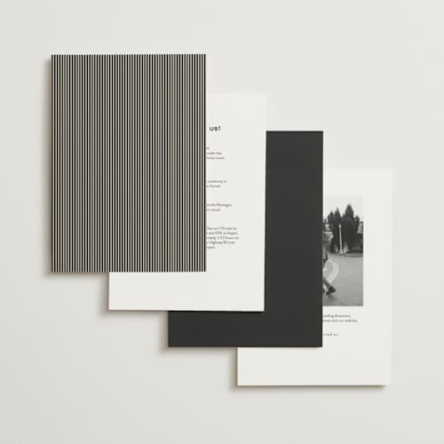 This is a charcoal wedding invitations with standard by Ellen Schlegelmilch called hayden printing on signature in standard