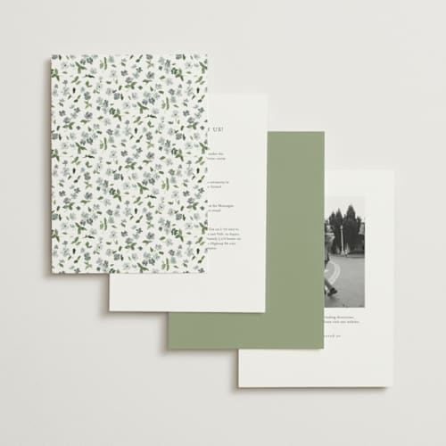 This is a mist wedding invitations with standard by Everett Paper Goods called wistful printing on signature in standard