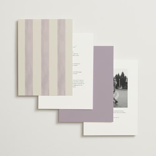 This is a lavender wedding invitations with standard by Chris Griffith called amalfi coast wedding printing on signature in standard