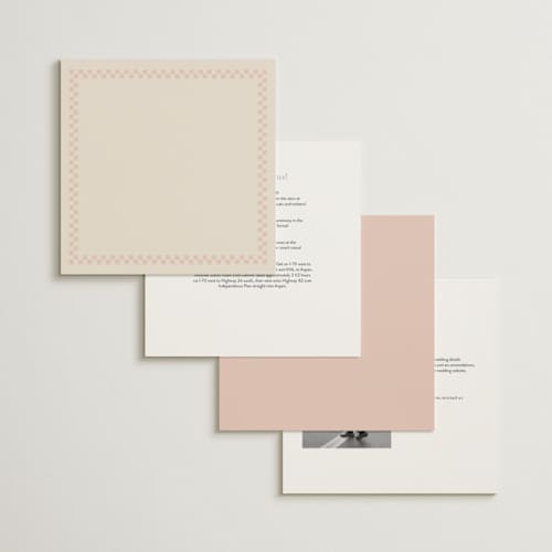 This is a rosato wedding invitations with standard by Ani Somi called trattoria printing on signature in standard