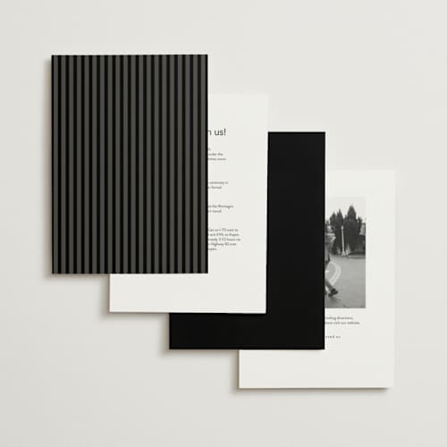This is a midnight wedding invitations with standard by Kelly Schmidt called formal minimalist printing on signature in standard