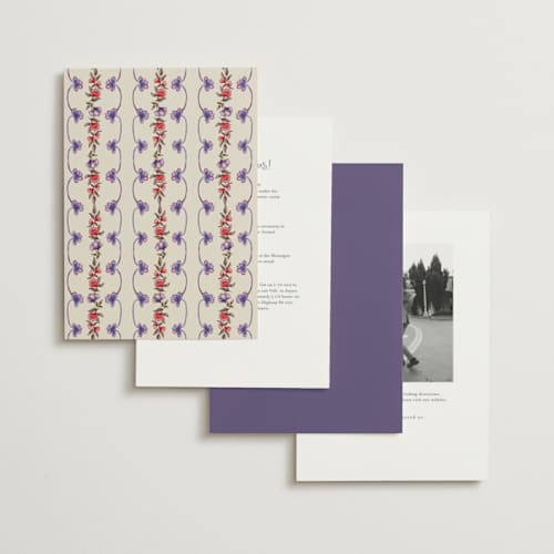 This is a eggplant wedding invitations with standard by Chris Griffith called artisan wedding printing on signature in standard