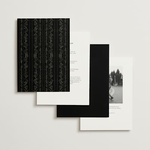 This is a midnight wedding invitations with standard by Jenna Holcomb called vintage sketched printing on signature in standard