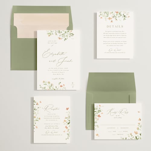 This is a toffee wedding invitations with standard by Everett Paper Goods called brynn printing on signature in standard