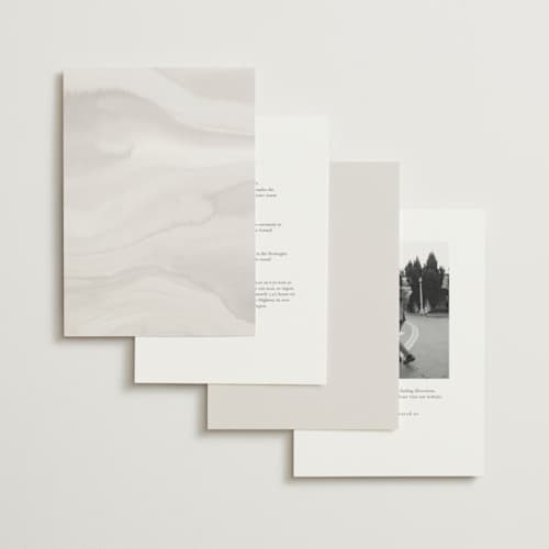 This is a silk wedding invitations with standard by Kelly Schmidt called corner printing on signature in standard