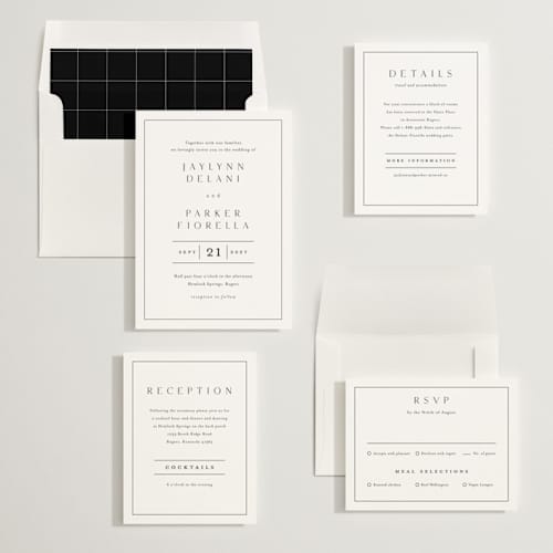 This is a cotton wedding invitations with standard by Stacey Meacham called warm affection printing on signature in standard