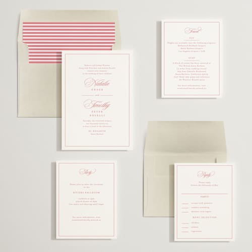 This is a hibiscus wedding invitations with standard by Kimberly FitzSimons called sincerity printing on signature in standard