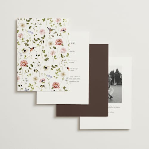 This is a sweet tea wedding invitations with standard by Sarah Knight called ornate printing on signature in standard