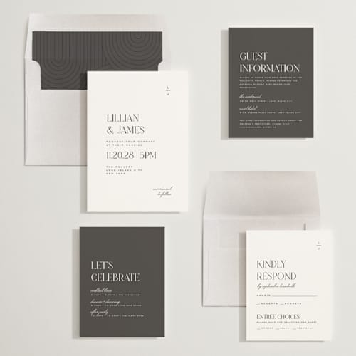 This is a diamond wedding invitations with standard by Heather Cairl called clarity printing on signature in standard