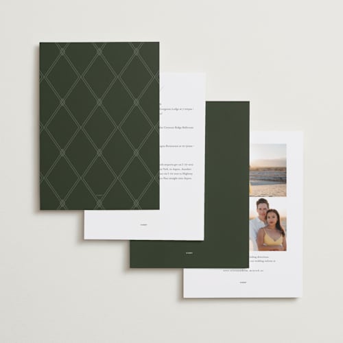 This is a forest floor wedding invitations with standard by Erin L. Wilson called disney's snow white someday printing on signature in standard