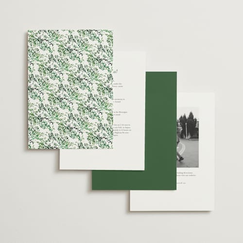 This is a sap wedding invitations with standard by Becky Nimoy called gates and pillars printing on signature in standard