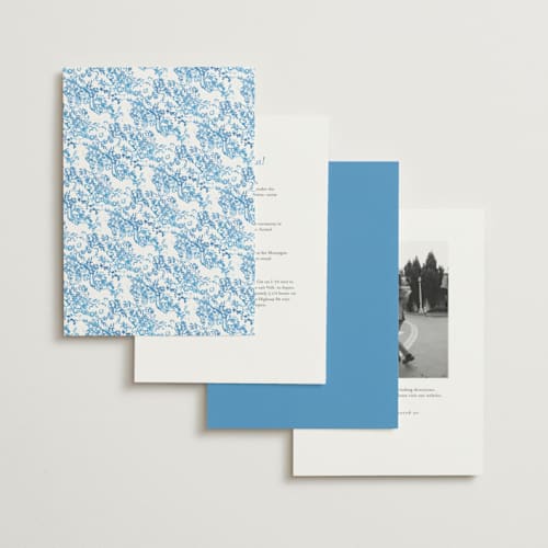 This is a wedgewood wedding invitations with standard by Becky Nimoy called gates and pillars printing on signature in standard