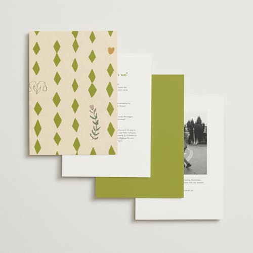 This is a secret garden wedding invitations with standard by Sumak Studio called pure magic printing on signature in standard