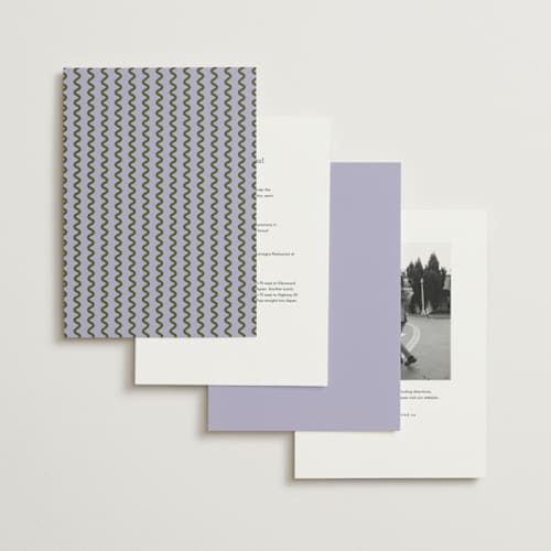 This is a lavender wedding invitations with standard by Kelly Watkins called vivid printing on signature in standard