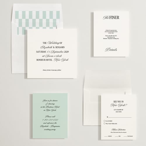 This is a onyx wedding invitations with standard by Helena Vitto called the eternal printing on signature in standard