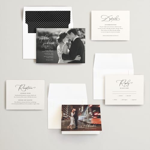 This is a pearl wedding invitations with standard by Laura Hamm called kindly join us printing on signature in standard