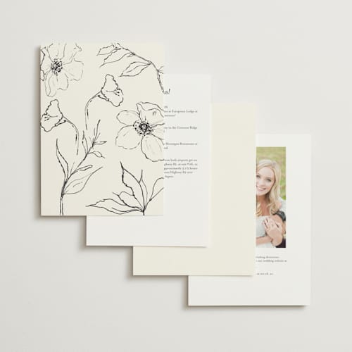 This is a linen wedding invitations with standard by Design Lotus called elysium printing on signature in standard
