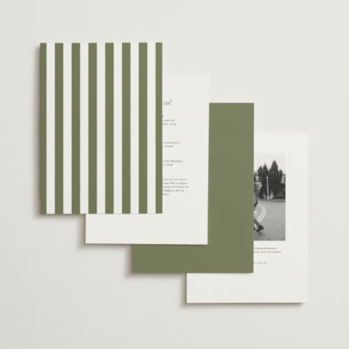 This is a sage wedding invitations with standard by Sara Hicks Malone called belle meade printing on signature in standard
