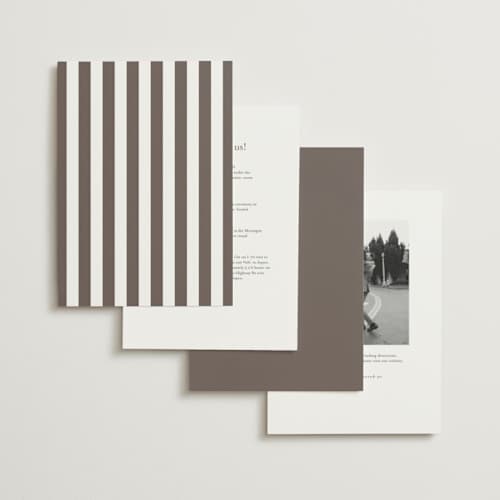 This is a latte wedding invitations with standard by Sara Hicks Malone called belle meade printing on signature in standard