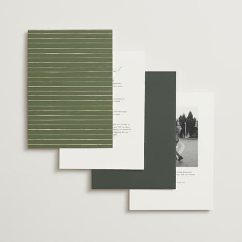 This is a olive wedding invitations with standard by Sarah Brown called vineyard printing on signature in standard