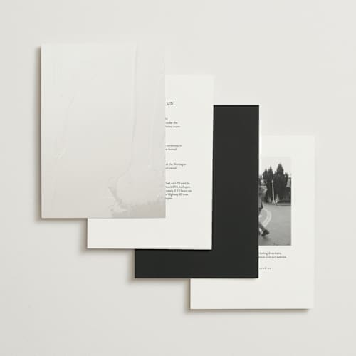 This is a onyx wedding invitations with standard by Jennifer Postorino called glide printing on signature in standard
