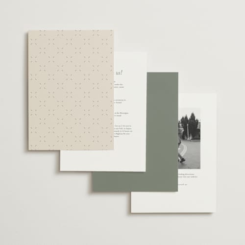 This is a sage wedding invitations with standard by Erica Krystek called chantilly printing on signature in standard