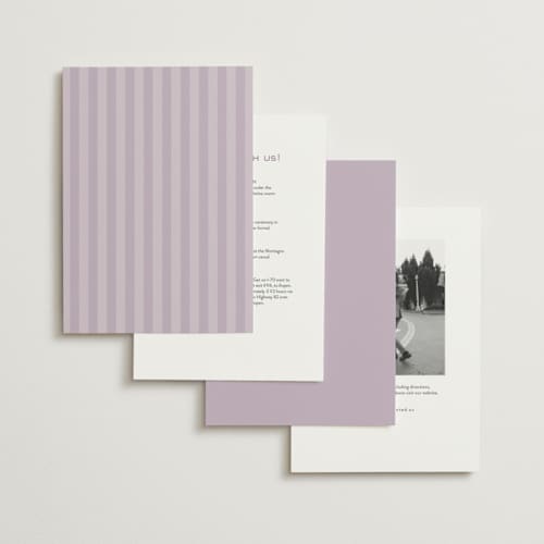 This is a lilac wedding invitations with standard by Kelly Schmidt called riviera printing on signature in standard