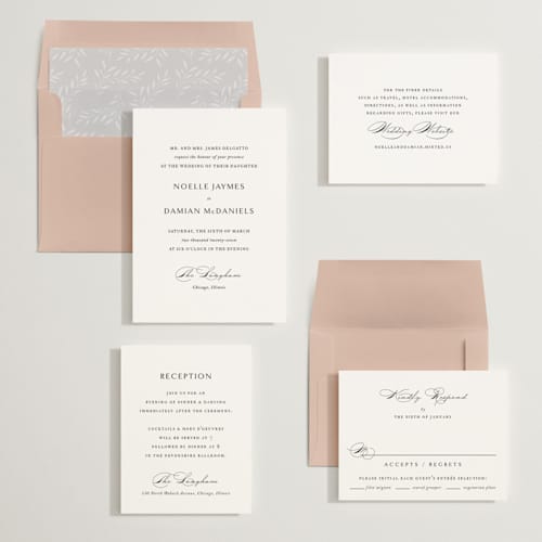 This is a diamond wedding invitations with standard by Jennifer Postorino called everlasting printing on signature in standard