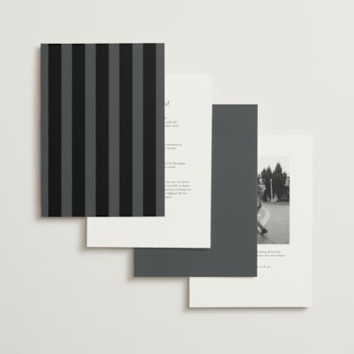 This is a noir wedding invitations with standard by Pixel and Hank called ambrosial printing on signature in standard