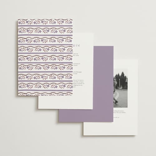 This is a plum wedding invitations with standard by Alethea and Ruth called sweet vintage printing on signature in standard