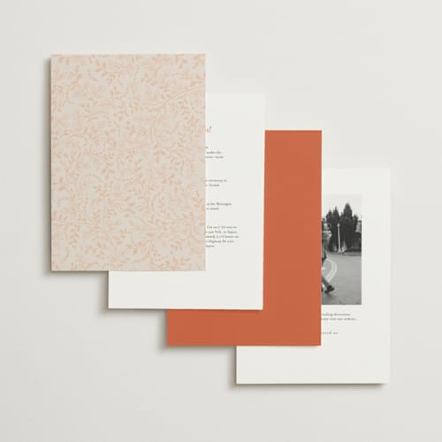 This is a verona sunset wedding invitations with standard by Paper Raven Co. called vintage romance printing on signature in standard