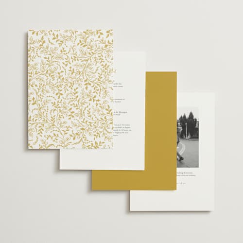 This is a island citrus wedding invitations with standard by Paper Raven Co. called vintage romance printing on signature in standard