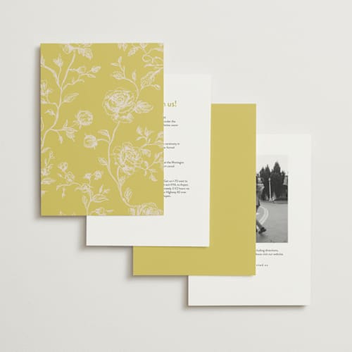 This is a island citrus wedding invitations with standard by Kristie Kern called the emma printing on signature in standard