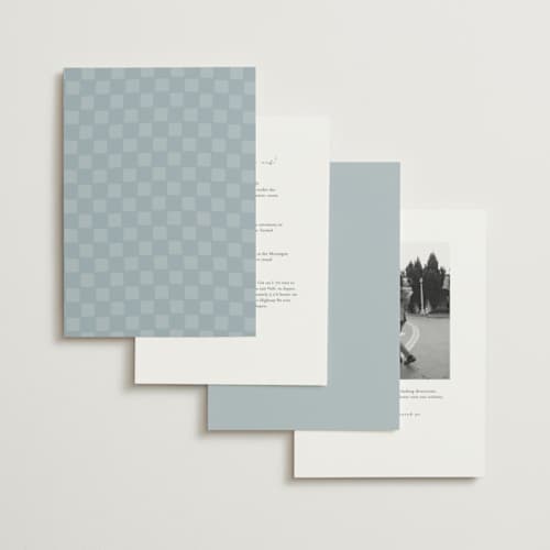 This is a sky wedding invitations with standard by Ani Somi called ballpoint suite printing on signature in standard