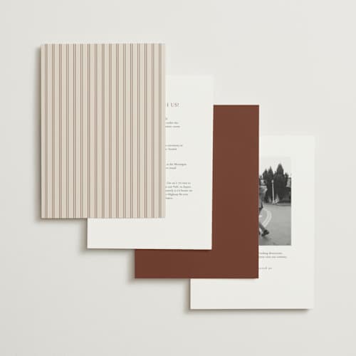 This is a chocolate wedding invitations with standard by Kelly Schmidt called scripted initials printing on signature in standard
