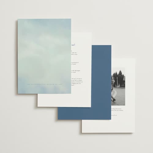 This is a summer wedding invitations with standard by Petra Kern called the valley printing on signature in standard